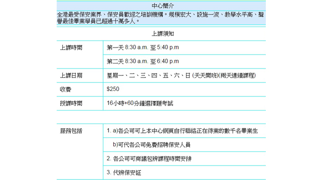 圖片來源：香港人力資源有限公司