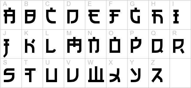 圖片來源：font.downloadatoz