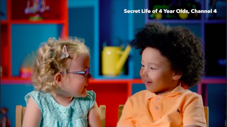 圖片來源：節目"Secret Life of 4 Year Olds" 截圖