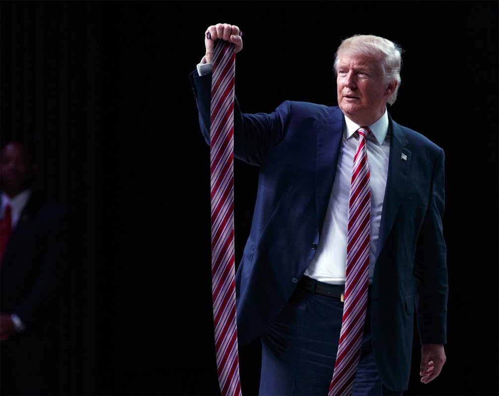 圖片來源： trumpsties／twitter